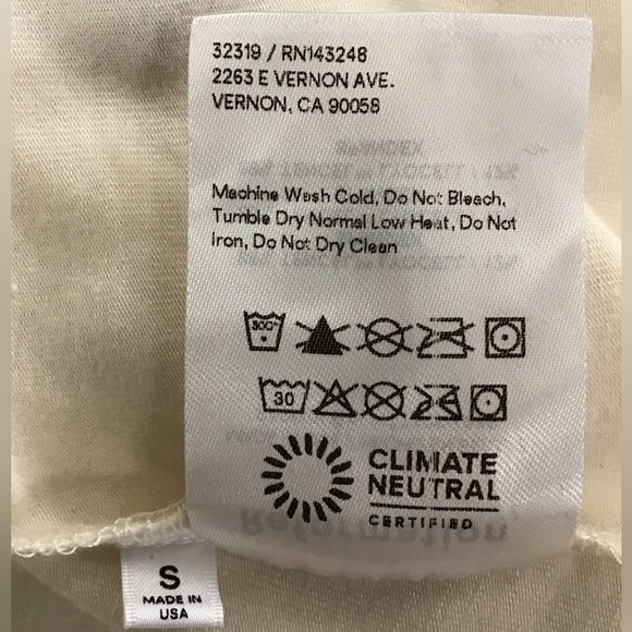 Reformation Cream Sleeveless Women's Top size small - Picture 6 of 6